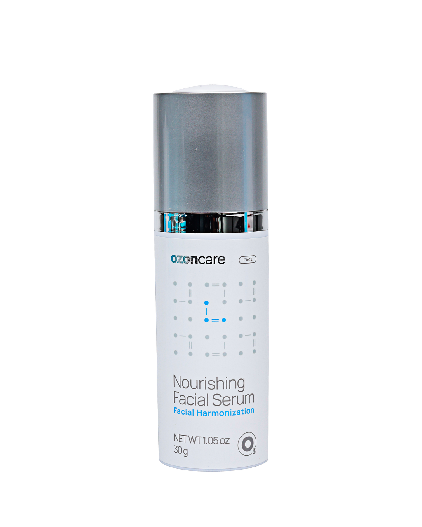 Ozone Infused Nourishing Facial Serum Hydrating Face Serum for Sensitive Skin, Stimulates Collagen Production