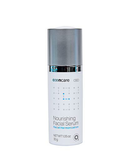 Ozone Infused Nourishing Facial Serum Hydrating Face Serum for Sensitive Skin, Stimulates Collagen Production